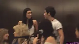 Firass Dirani and Melanie Vallejo Morph Together at Power Morphicon 2007 | Reuplod