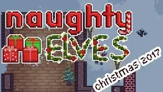 Naughty Elves - 2D pixelart Christmas puzzle game [Trailer 2]