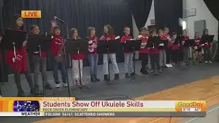Ukulele Club at Rock Creek Elementary - Rocklin