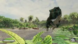 Primal Carnage: Extinction T Rex caught on camera