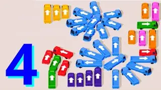 🟢 Bubble Bus: Parking Jam Puzzle 🟡 GAMEPLAY Part 4 Levels 24-28 (Android, iOS)