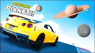 MEGA RAMPA ma PIOVONO PIANETI! GTA 5 ITA