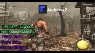 Download  Resident Evil 4 Real Krauser TMP + Bowgun Mod || Aethersx2 Emulator #residentevil4