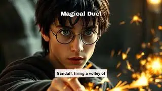 Gandalf vs Harry Potter Epic Showdown of Legendary Wizards!