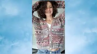 Openwork jacket. Knitting and crochet Openwork blouses. Knitting and crochet