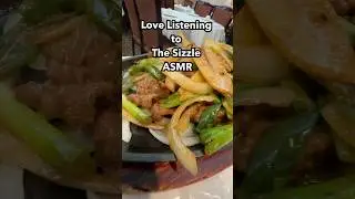 ASMR Sizzling Plate Beef with Ginger & Green Onions #chinatown #toronto #subscribe