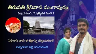 Part 4: శ్రీనివాస మంగాపురం🙏 ఎక్కడ ఉంది..? ప్రత్యేకత ఏంటి..? #god #lord #devotional #super #marriage