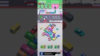 Bus Escape traffic jam 110 level gameplay walk-through 2025# shorts#ytshort#gaming