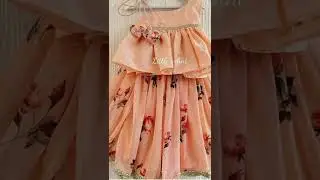 New Beautifull Eid Wear Dresses For Baby Girls 2022||