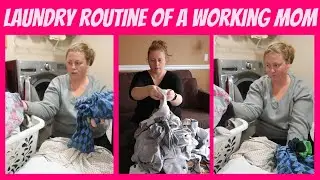 Laundry Routine of a Working Mom 2022 | Laundry Routine Winter 2022 | Working Mom of 3 Kids