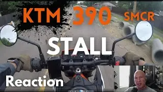2025 KTM 390 SMC R Stalling | Reaction
