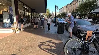 Walk Broughton Street in Savannah Georgia