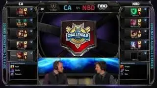 Curse Academy vs No Big Deal | 2014 NA Challenger Series Play In #1 | CA vs NBD