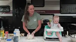 Homemade Pizza Dough | Bush Cooking | Easy Pizza Dough