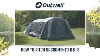 Outwell: How to pitch Sacramento 6 Air