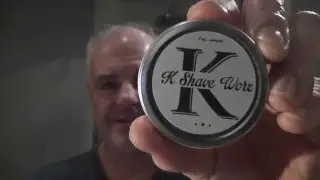 K Shave Worx Soap  - Cure For A Bell - Merkur 37C