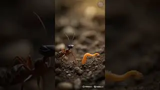 Antz Story 2 🦋🐝Mystic Macro Motion 🦗🐜🦅#mystic #macro #motion #slow #ai #images #shortclip #shortfilm