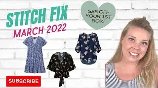 Stitch Fix Unboxing | A 5 for 5? | Size Large/10 | Clothing Subscription | Dresses Florals | Over 30