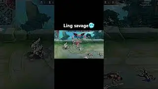 ling savage #ling #lingsavage #mlbbsavagemoments #mlbb #mobilelegends #wtfmoment