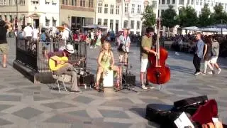 Fernando's Kitchen busking in Copenhagen August 2013