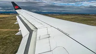Beautiful Air Canada A220-300 Arrival, Approach, & Landing in Denver from Toronto Pearson ~ KDEN/DEN