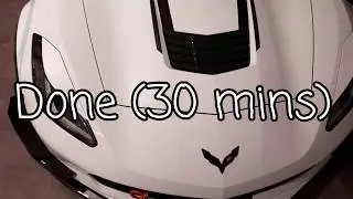 INSTALL DIY C7 Corvette eye lid in 30 mins | Repsol13 F26 Corvette C7