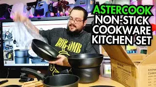 Astercook 21‑Piece Cookware Unboxing &ndash; Detachable Handle Kitchen Set!