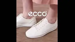 ECCO SOFT 8 W 簡約柔軟皮革休閒鞋 女(白 45084301152)