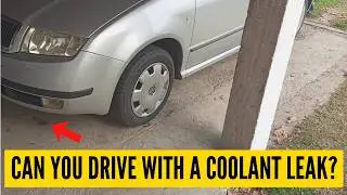 Coolant Leak: Can You Still Drive the Car Safely?