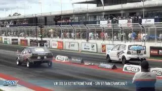Volkswagen FWD All Motor, 9s7 1/4 mile World record! Engine EA827 8v