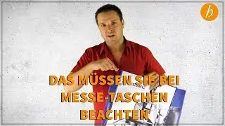 HOW-TO: Wie werden Messetaschen erfolgreich | Hutner B2B