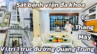 Đường Quang Trung v&agrave;o 50m , cạnh si&ecirc;u thị Coo.pmart , b&ecirc;nh viện đa khoa g&ograve; vấp , kinh doanh tốt