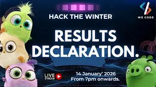 Hack The Winter | Results Declaration (Gate to finals | From Slingshot to Impact Zone).