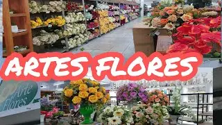 Só Flores artificiais na Arte Flores/Porto Ferreira