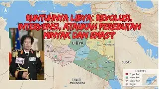 Runtuhnya Libya Revolusi Demokrasi Ataukan Perebuatan Emas dan Minyak