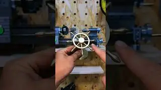 Brass Rudder Turns ShipSteering Wheel Boat Sculpture#shipshelm #steeringwheel #shipswheel  #svanfon