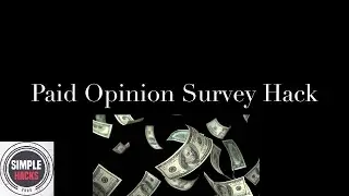 Simple Paid Opinion Survey Hack with the OnePulse App - How to Make Extra Money