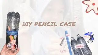 DIY - Pencil case made from used bottles and zippers💡✂️ (How to Make Pencil Case)