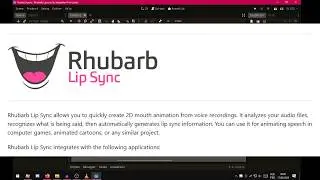 How to use Rhubarb Lip Sync TPI for Godot plugin