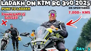 Ladakh Ride on Ktm Rc390🔥| Exploring Pahalgam | Gear Shifters India #longride #ladakhtrip #pune 