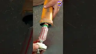 Grinder mai Armature kaise fitting kare#Angle#grinder#Armature#replace#power#tools#repair#shorts