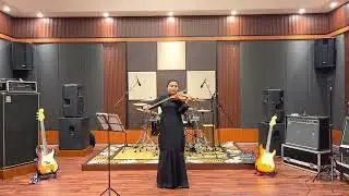 Flowers - Miley Cyrus | Yashinta Anggar Kusuma (Violin cover)