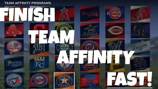 FINISH TEAM AFFINITY's FAST!! || MLB THE SHOW 19
