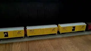 M K T Cattle Cars