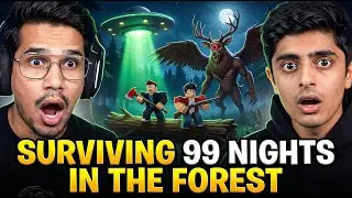 Can We SURVIVE 99 NIGHTS in the FOREST? 😱 |Roblox #Gaming #Challenge #trend #viral #trending #roblox
