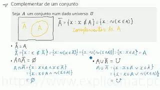 Complementar de um Conjunto