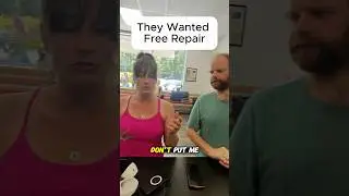 THEY WANTED FREE REPAIR‼️ #smartphone #brokenfix #tablet #problemfix #gaming #brokenscreen