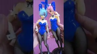 #rezero bicute #bunnies #rem #ram #animefigures #figurecollection #figureunboxing #anime