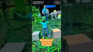 More Minecraft Movie Toys Revealed!!!
