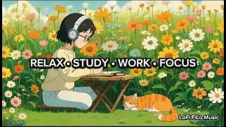 LoFi Study Music 🎧 Relax, Focus & Get Work Done | NO ADS #lofi